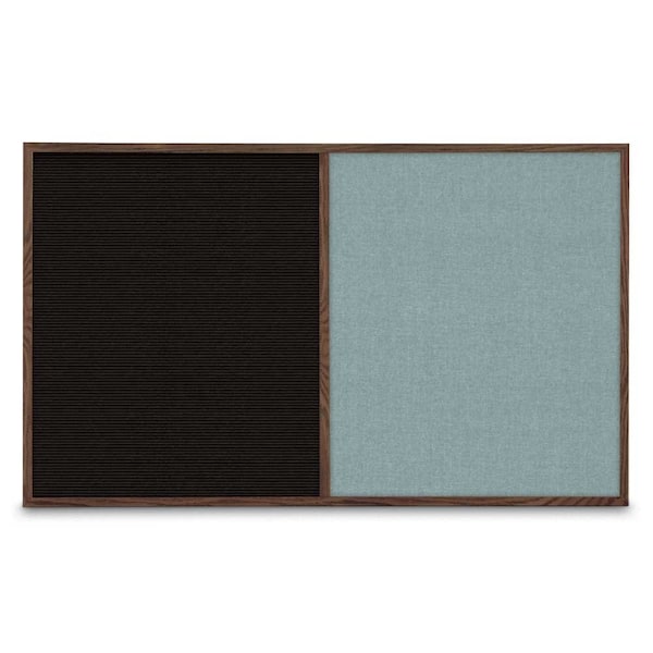 Sliding Door Indoor Enclosed Corkboard, 3